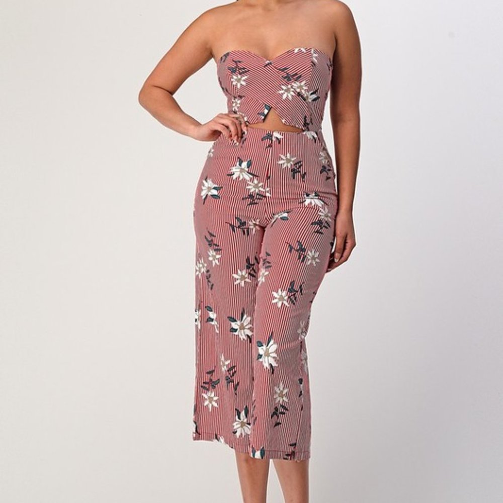 floral one piece